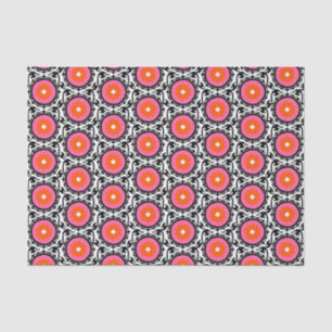 Pink Suzani Pattern Tissue Paper