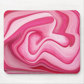 pink swirl mousepad