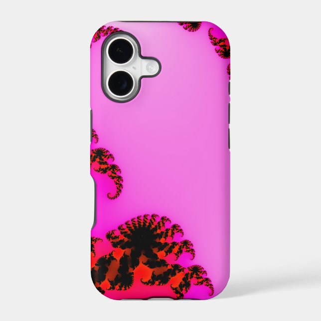 Pink swirls Case-Mate iPhone case (Back)