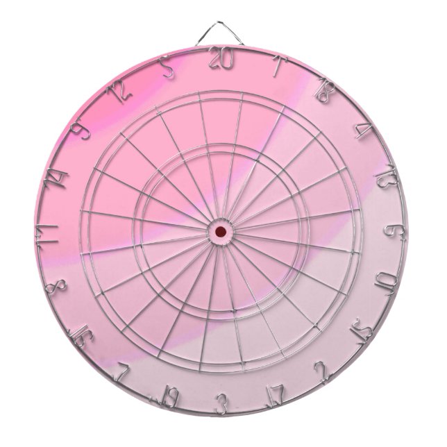 Pink Swirls Dartboard (Front)