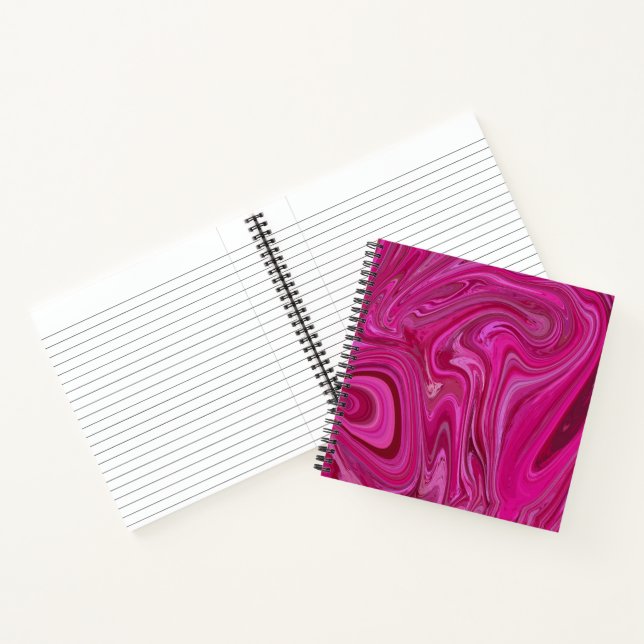 Pink Swirls Notebook (Inside)