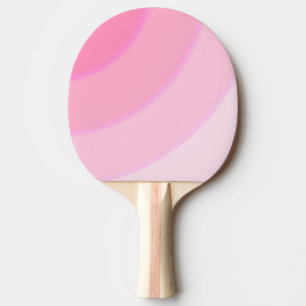 Pink Swirls Ping Pong Paddle
