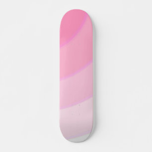 Pink Swirls Skateboard