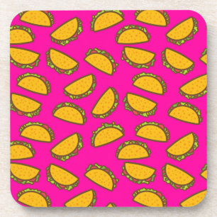pink tacos coaster