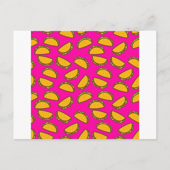 pink tacos postcard (Front)