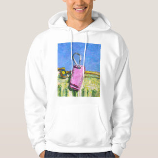 Pink Tag Hoodie