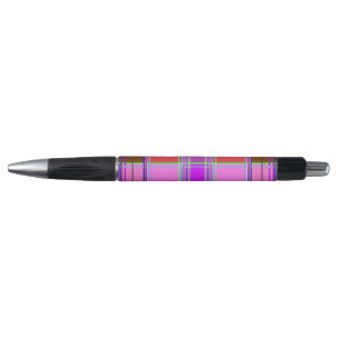 Pink tartan Fabric Pattern Cloth Madras Pen
