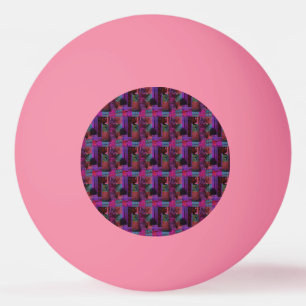 Pink Tartan Persian Kitten, Ping Pong Ball