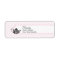 Pink Tea Return Address Label