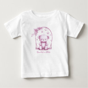 Pink Teddy Bear Baby T-Shirt