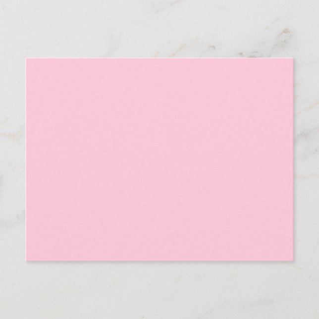 Pink template to Customize with pictures and text Postcard (Front)