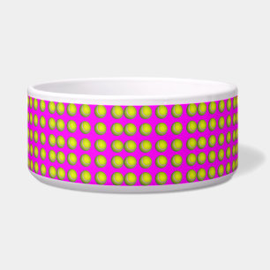 Pink Tennis Ball Pattern,  