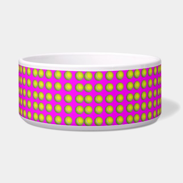 Pink Tennis Ball Pattern,   (Front)