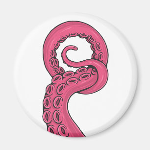 Pink Tentacle Magnet