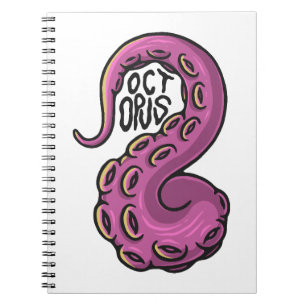 Pink Tentacle Notebook