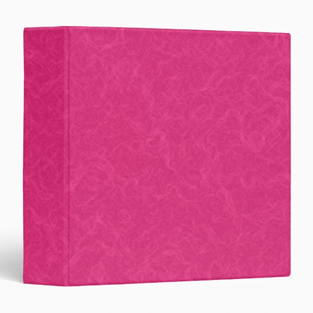 Pink textured surface with subtle swirling pattern binder (Front/Spine)