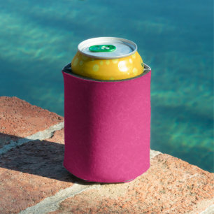 Pink textured surface with subtle swirling pattern can cooler