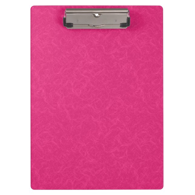 Pink textured surface with subtle swirling pattern clipboard (Front)