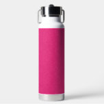 Pink textured surface with subtle swirling pattern water bottle<br><div class="desc">Textured pink background with subtle swirling patterns resembling soft fabric,  conveying a warm and vibrant tone. Ideal for design elements.</div>
