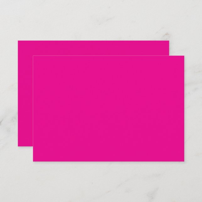 Pink Thank You Cards | Floral & Custom Designs (Front/Back)
