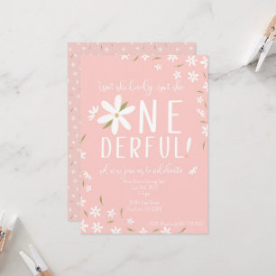 Pink Theme n'est-elle pas Onederful Invitation d'a