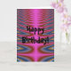Pink Tie Dye Bonne carte d'anniversaire (Orchid)