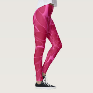 pink Tie-dye Leggings