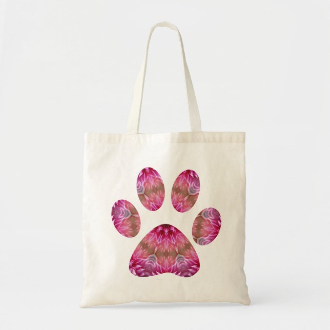 Pink Tie Dye Tote Bag (Front)