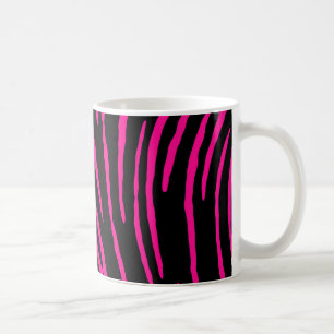 Pink Tiger Stripes Coffee Mug