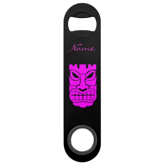 Pink Tiki Sculpture Thunder_Cove Bar Key (Front)