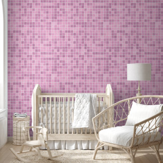 Pink Tile Wallpaper