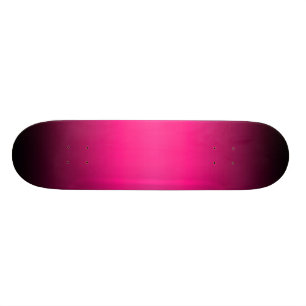 Pink to Black Gradient Skateboard