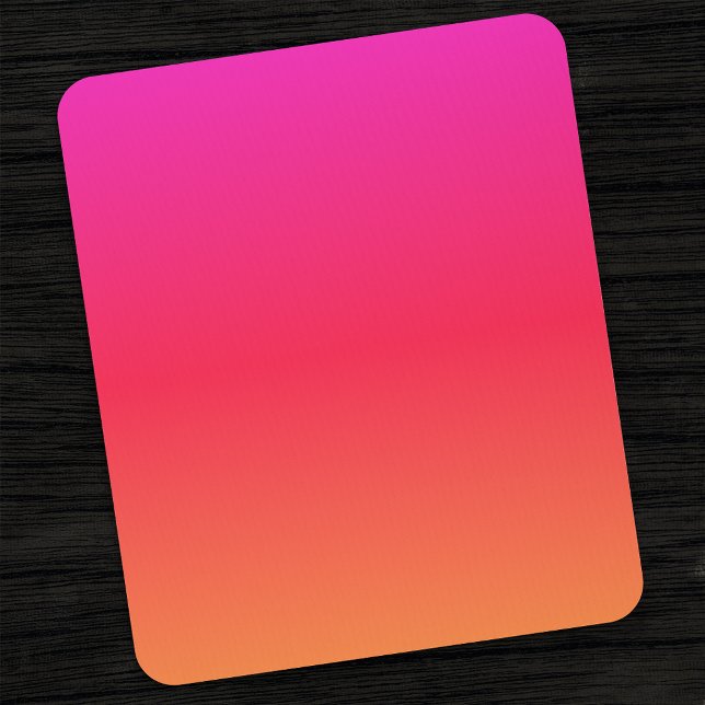 Pink to Orange Modern Gradient Mouse Pad (Creator Uploaded)