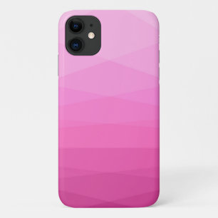 Pink Tones Polygonal iPhone 11 Case