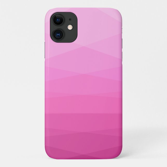 Pink Tones Polygonal Case-Mate iPhone Case (Back)