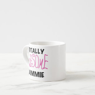 Pink Totally Awesome Gammie Gifts Espresso Cup