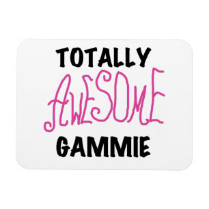 Pink Totally Awesome Gammie Gifts Magnet