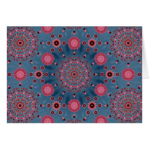 Pink Tree Bell Array as a Card