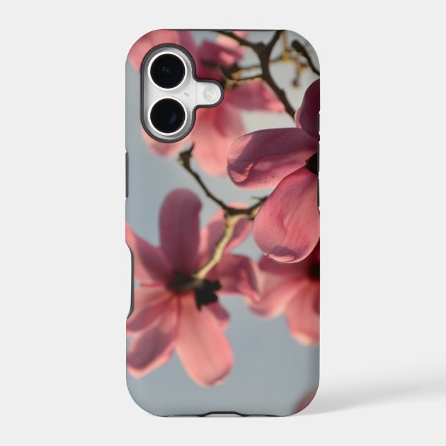 Pink Tree Blossom Photo (Back)