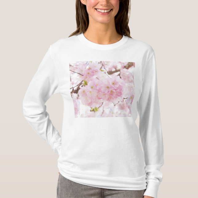 Pink Tree Cherry Blossom T-Shirt (Front)