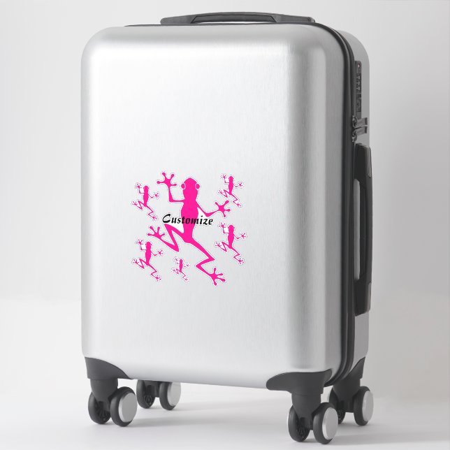 Pink Tree Frog Thunder_Cove (Suitcase)