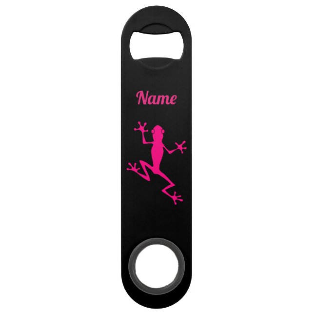 Pink Tree Frog Thunder_Cove Bar Key (Front)