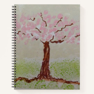 Pink Tree Notebook