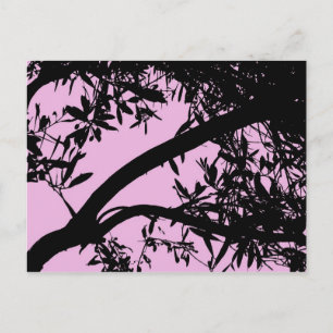 Pink Tree Postcard