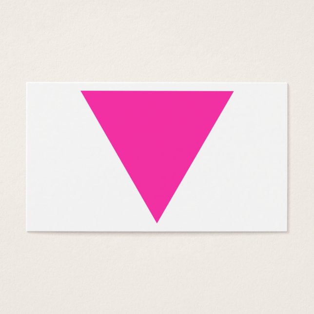 pink triangle (Front)