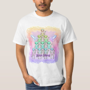 Pink Triangle alien T-Shirt