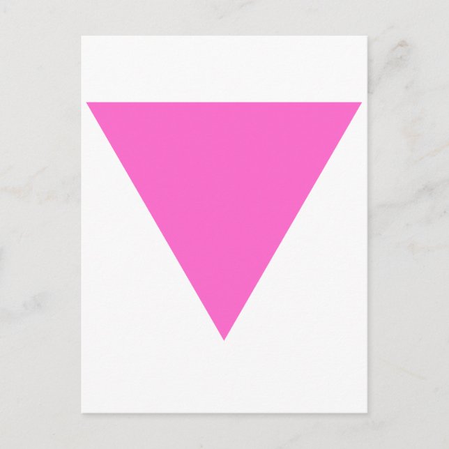 Pink Triangle Postcard (Front)