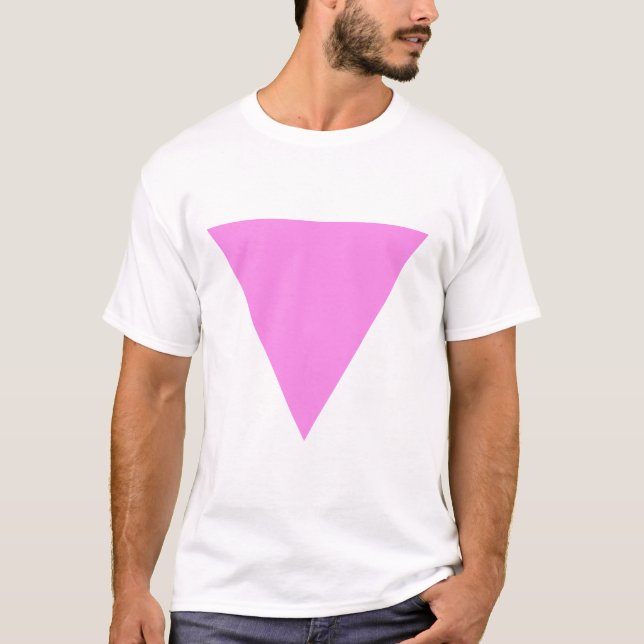 Pink Triangle T-Shirt (Front)