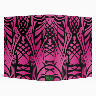 Pink Tribal School Binder