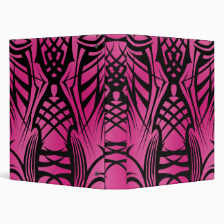 Pink Tribal School Binder